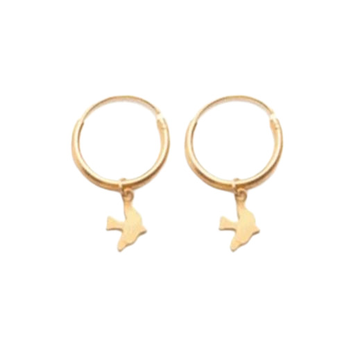 Beads Hoop Earrings