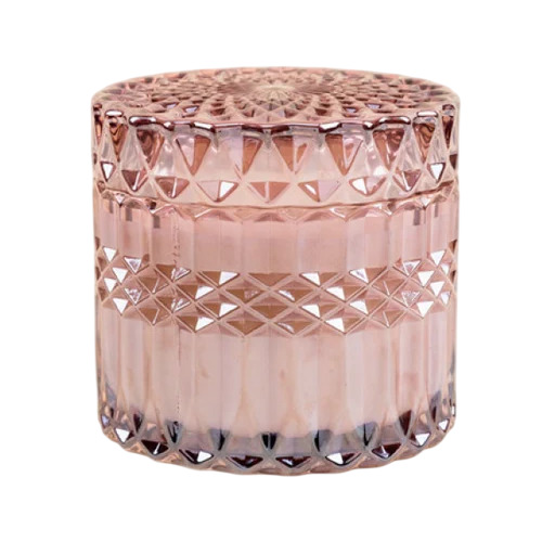 Decorative Glass Candle Jar