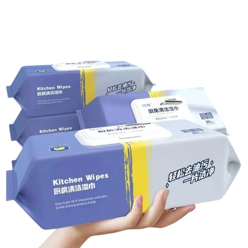 Kitchen Cleaning Wipes - Color: White
