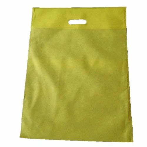 Plain D Cut Non Woven Bag - Bag Size: Customized