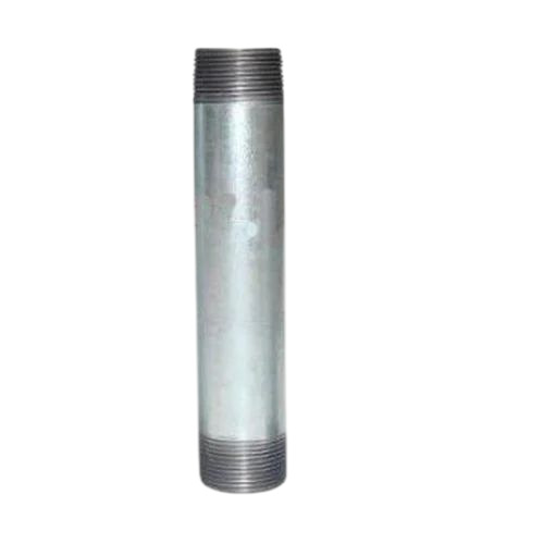 Silver Galvanized Iron Round Pipes