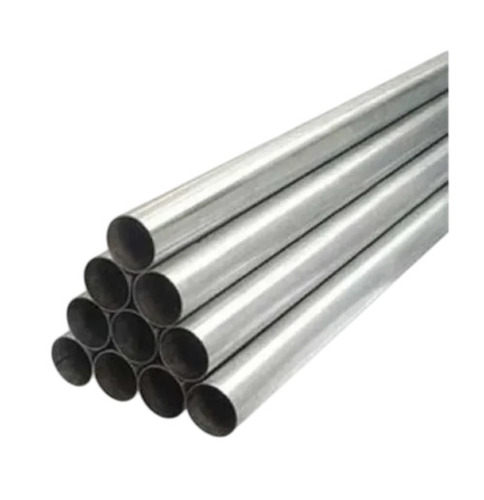 Silver Gi Round Pipe