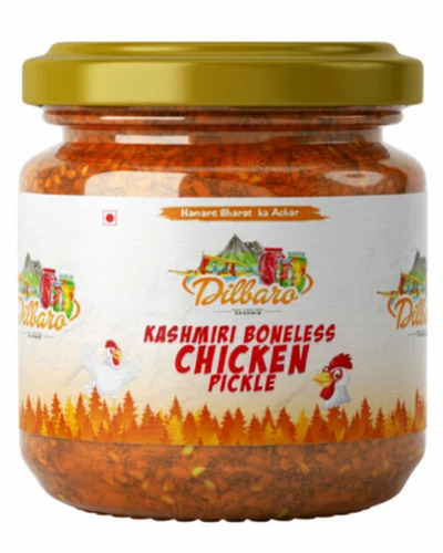 250gm Dilbaro Kashmiri Boneless Chicken Pickle