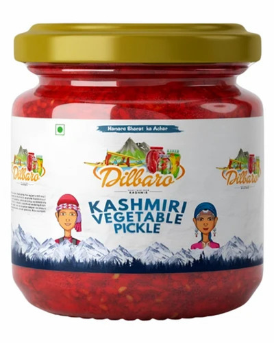 250gm Dilbaro Kashmiri Vegetable Pickle