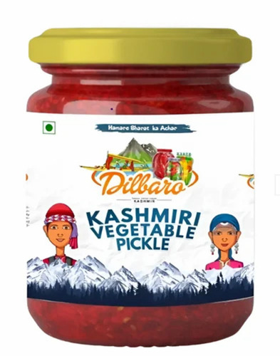 350gm Dilbaro Kashmiri Mix Vegetable Pickle - Feature: Rich Flavor