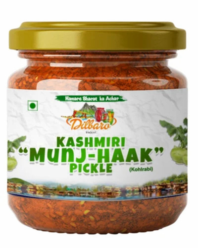 350gm Dilbaro Kashmiri Munj Haak Pickle