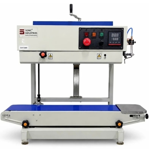 Automatic continuous 3 kg ms vertical band sealer