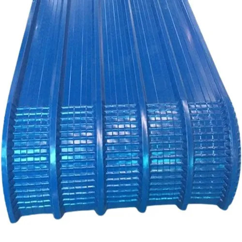 Blue Color Coated Curved Crimped Sheet