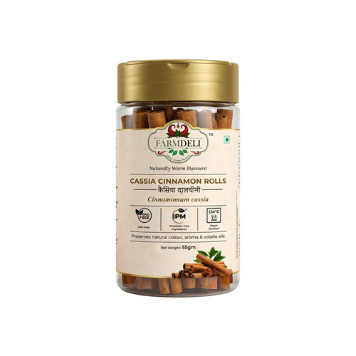 Cassia Cinnamon Stick Rolls 100Gm - Pack Size: 55 G