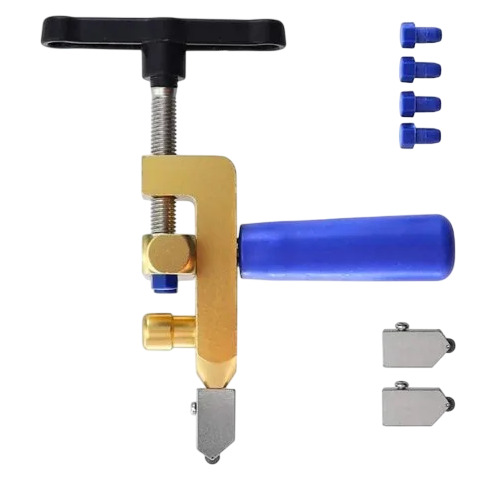 Ceramic Tile Glass Cutting Cutter Portable Multifunctional Tools - Color: Multicolor