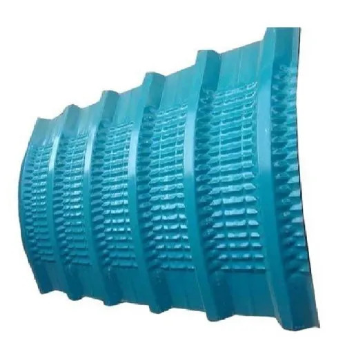 Ppgi Blue Color Coated Curved Crimped Sheet
