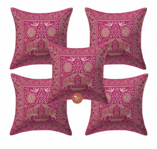 Square Silk Cushion Cover