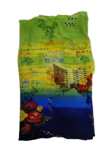 Floral Printed Georgette Saree