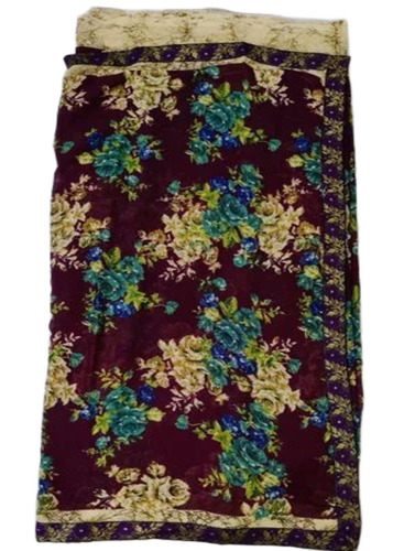 Ladies Lace Printed Saree