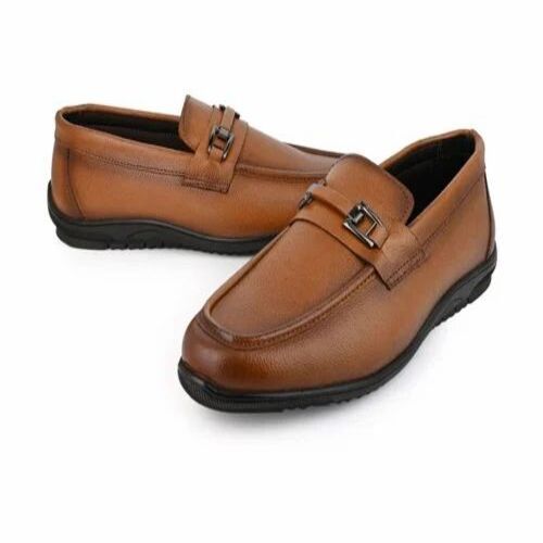Men Brown Leather Shoes