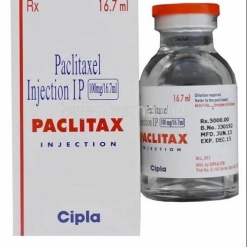 Paclitax Paclitaxel 100 Mg Injection - Dosage Form: Liquid