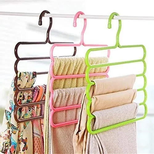 Plastic 5 In 1 Hanger