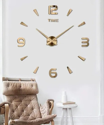 Plastic Analog 3d Wall Clock