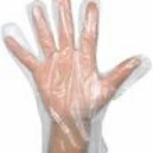 Plastic Gloves - Color: Transparent