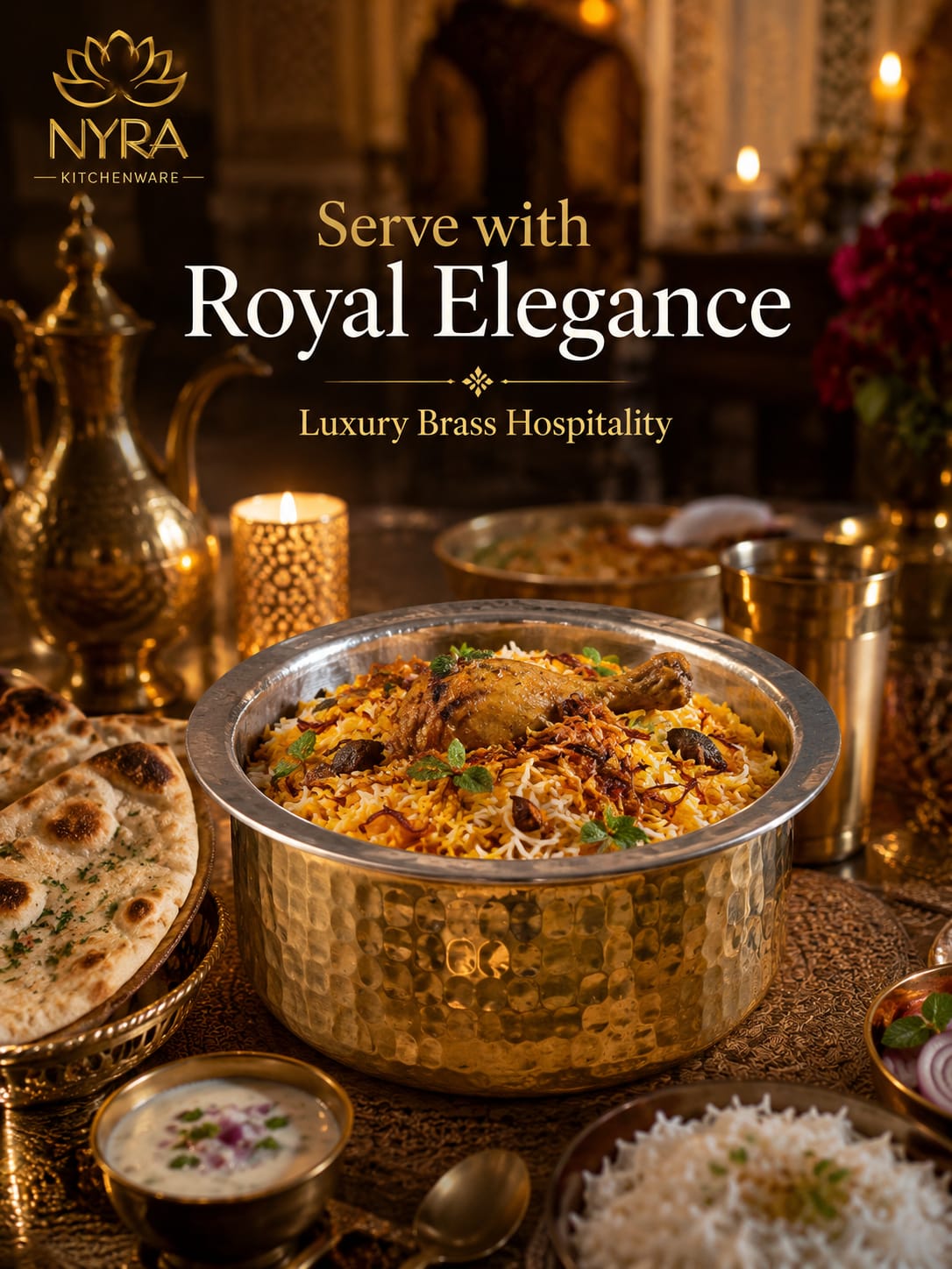 Pure Brass Kalai Tope - Size: 2 Ltr