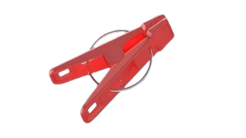 Red Color Plastic Cloth Clip
