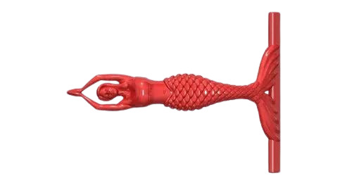 Red Heavy Duty Kitchen Wiper