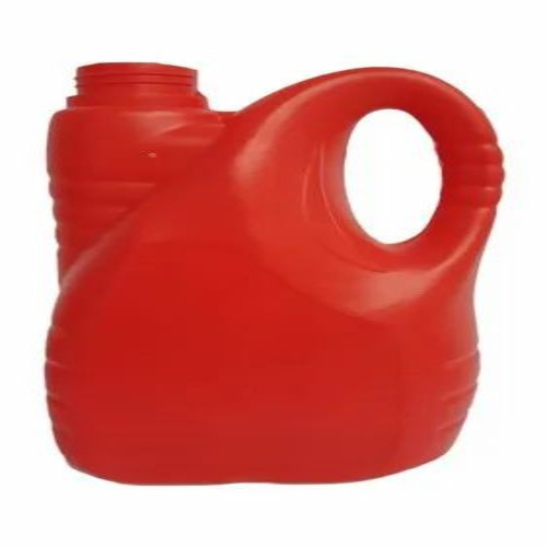 5 Litre Red Hdpe Plastic Jerry Can