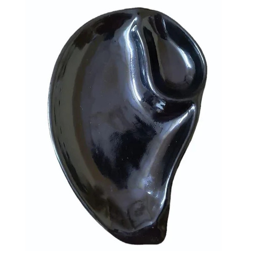 7 Inch Black Melamine Platter