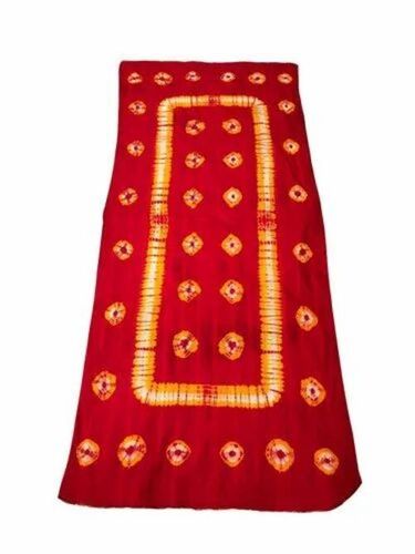 Ladies Red Color Cotton Dupatta
