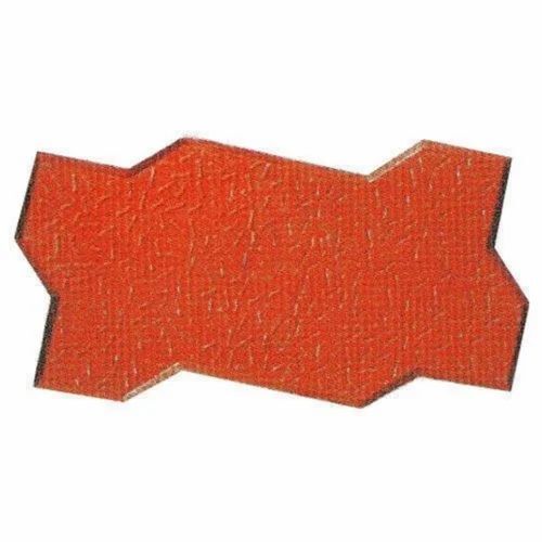 Red Zig Zag Paver Blocks