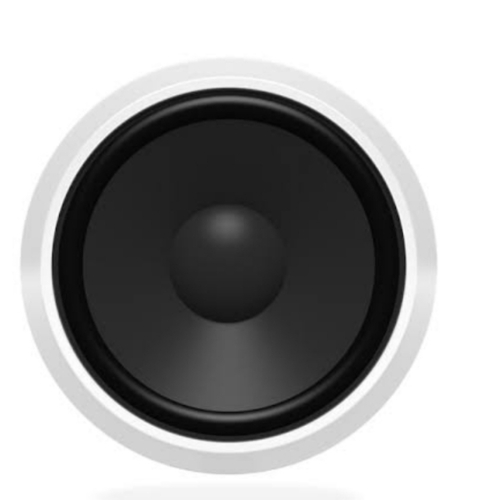 Round Audio Speaker