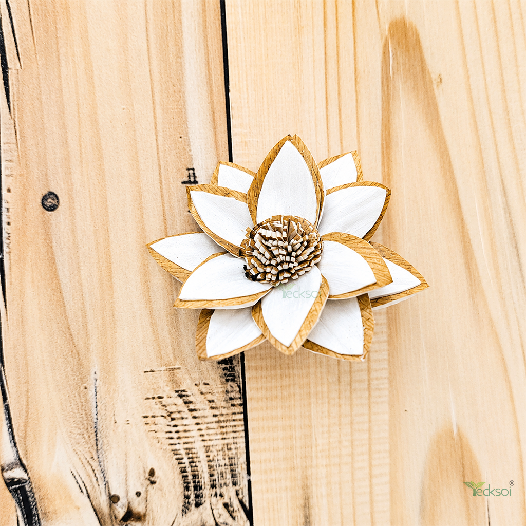 Tecksoi Starshine Bloom Sola Wood Flower - Color: Natural