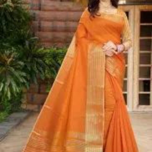 Casual Saree - Color: Comes In Various Colors