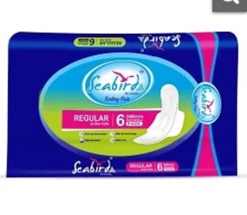 Cotton Lady Anion Sanitary Napkins - Cotton Fabric, Various Sizes, White | Skin Friendly, Rash Resistant, Dermatologist Tested