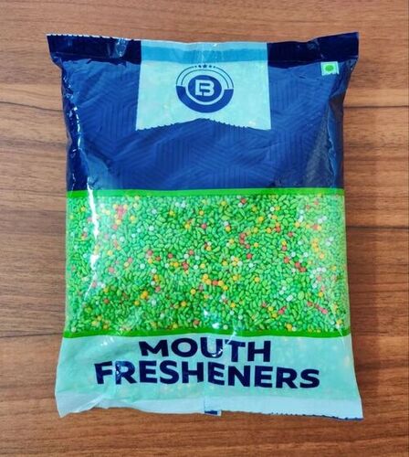 Green Polish Saunf Goli Mukhwas - Packet, 1 Kg | Dried Style, Sweet Taste, FSSAI Certified