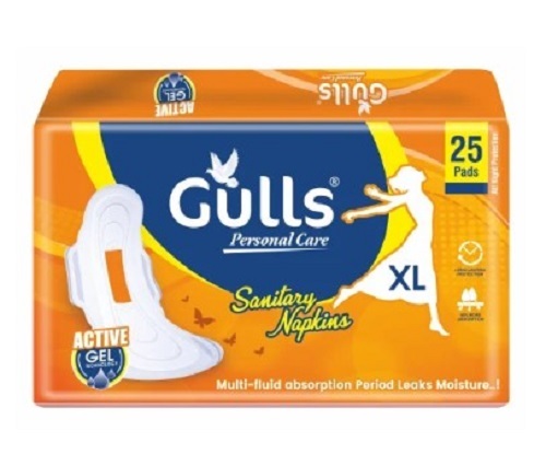 Gulls Personal Care Xl Sanitary Pads