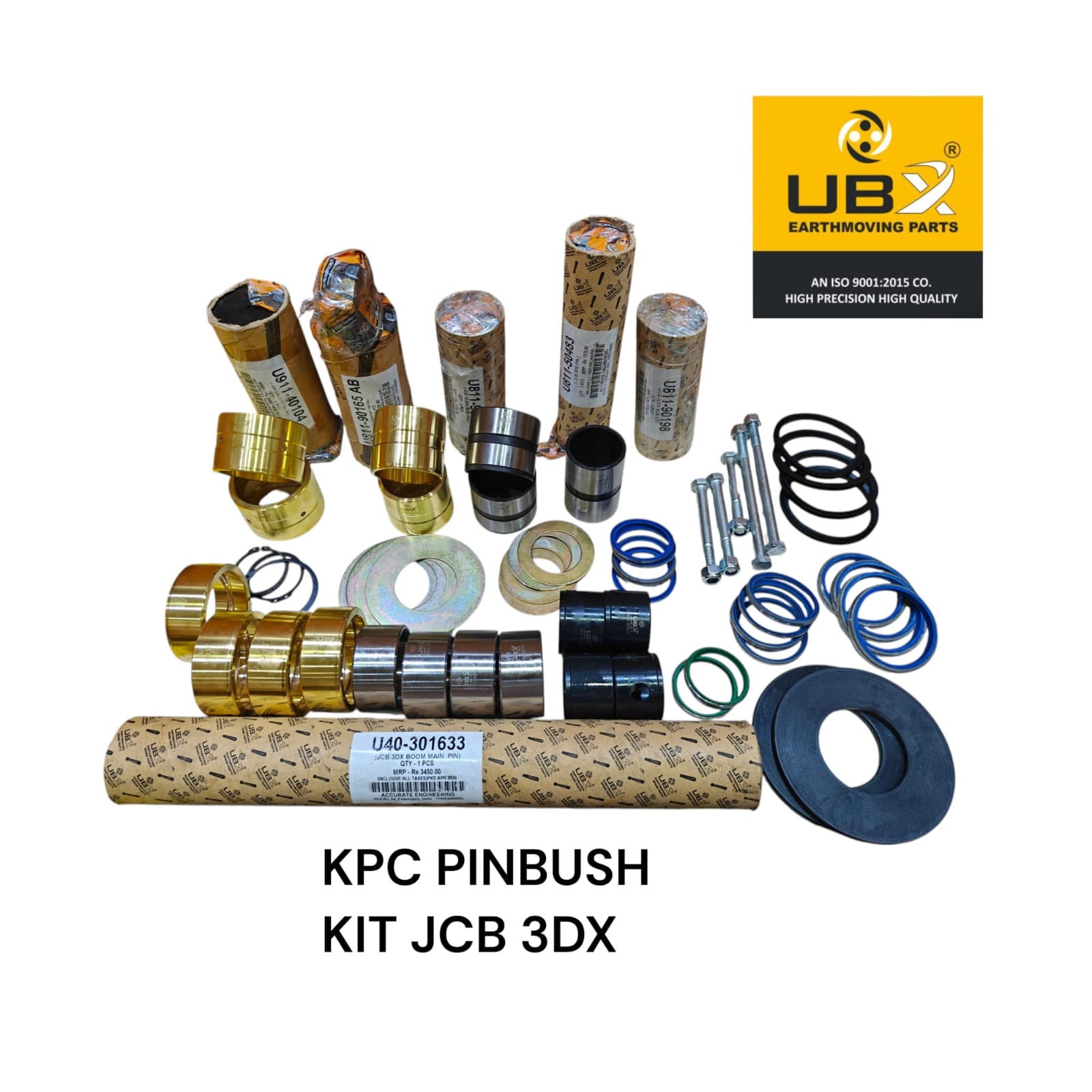 Jcb 3Dx Kpc Pins Bush Kit - Material: En31 & Alu Bronze
