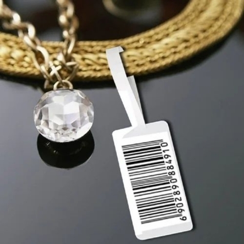 Jewellery Printed Barcode Label