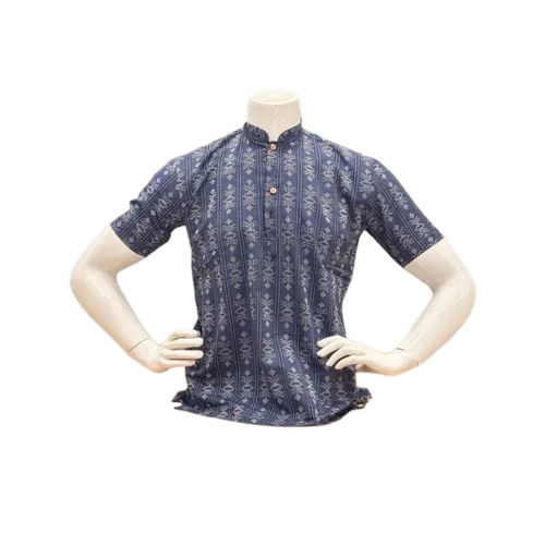 Men Collar Printed Kurta