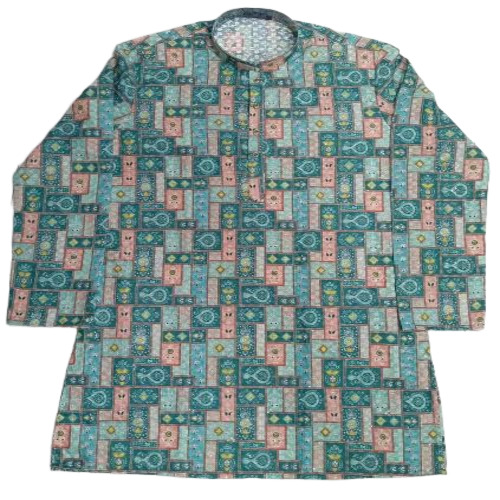 Men Digital Print Kurta