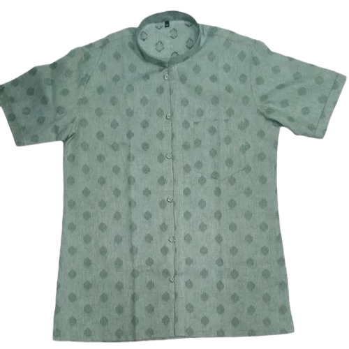 Men Dot Print Kurta