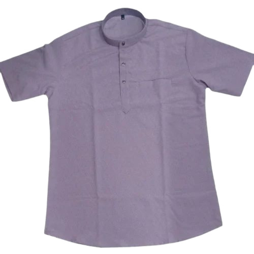 Men Plain Short Kurta