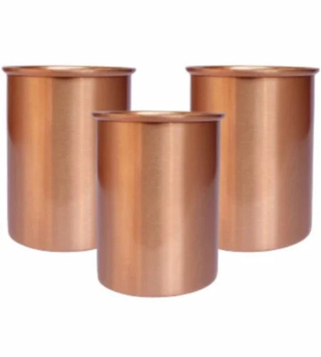 Plain Copper Glass