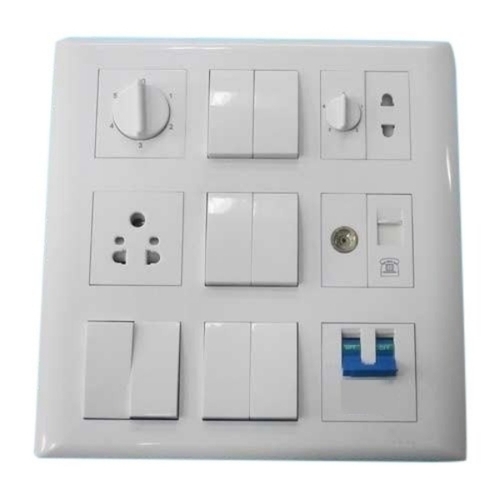 Plastic Modular Switch Socket Combination Board