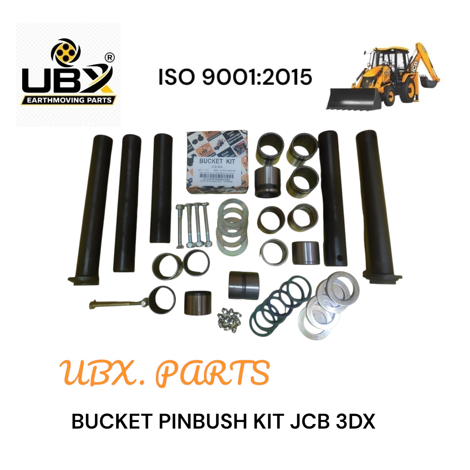 JCB 3DX Bucket Pin Bush Kit