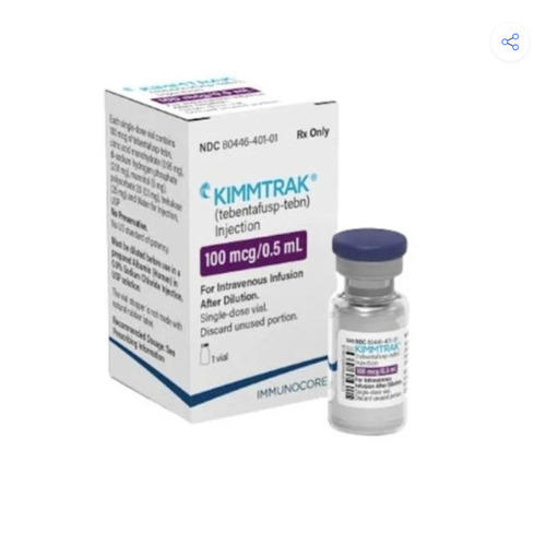 Kimmtrak (Tebentafusp-Tebn) Injection - Dosage Form: Liquid