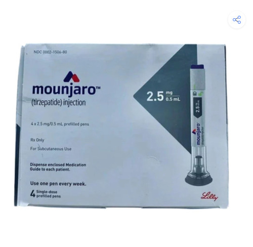 M-O-U-N-J-A-R-O 2.5Mg Tirzepatide Injection - Brand Name: Mounjaro