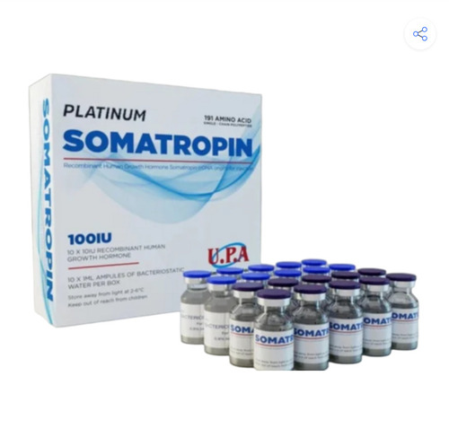S-O-M-A-T-R-O-P-I-N Injection I.P. 100Iu - 5.3 Mg And 12 Mg - Brand Name: Somatropin