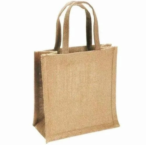 10 Inch Plain Jute Carry Bag