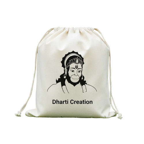 3 Inch Printed Jute Potli Bags